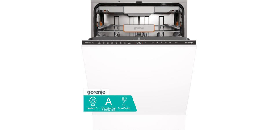 Gorenje GV693A65UVAD Beépíthető 12-15 terítékes mosogatógép