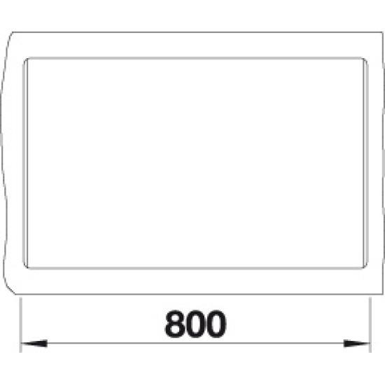 Blanco DALAGO 8-F antracit exc., SZINTBE ÉPÍTÉS 516639 Gránit mosogatótálca