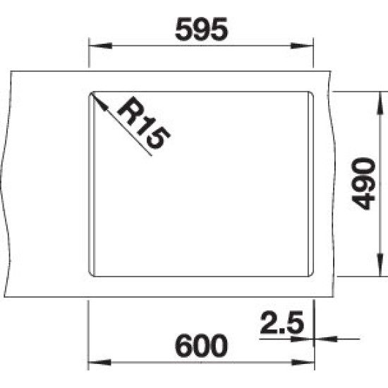 Blanco PLEON 6 fehér tart.nélkül 521683 Gránit mosogatótálca