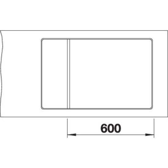 Blanco ELON XL 6 S-F antracit exc.InFino, SZINTBE ÉPÍTÉS 524854 Gránit mosogatótálca