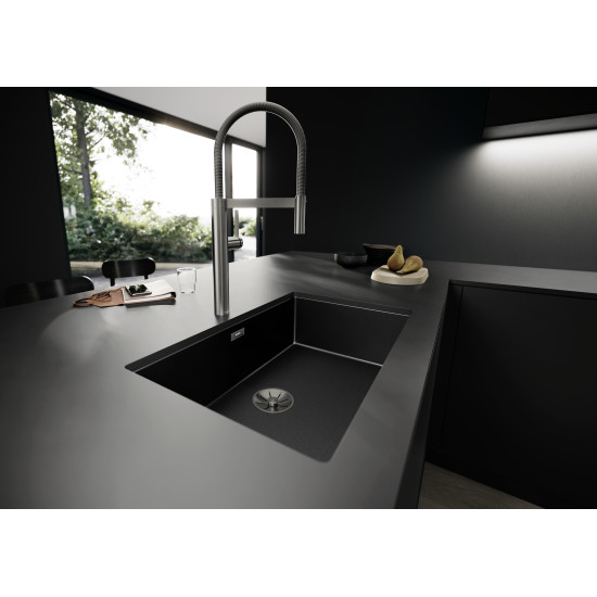 Blanco CULINA-S II satin dark steel 527465 Rozsdamentes acél csaptelep