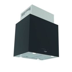 Nodor NODOR - Páraelszívó NorBreeze ISLA CUBE GLASS ECO 60 BK/A Hob to Hood Sziget páraelszívó