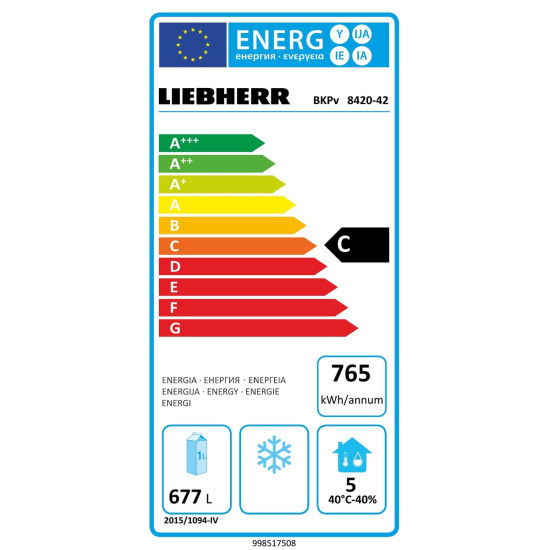 Liebherr BKPV8420 Ipari hűtőszekrény