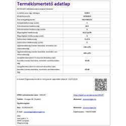 Evido EVIDO  SLIMLUX teleszkópos páraelszívó CHT6GB.4 Kihúzható páraelszívó