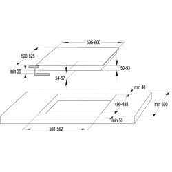 Gorenje ECT643SYW Beépíthető kerámia főzőlap