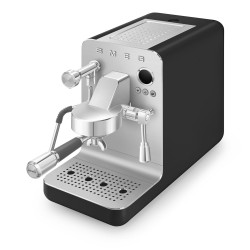 Smeg SMEG KOMBINÁLT ESPRESSO KÁVÉFŐZŐ, retro, matt fekete EMC02BLMEU Kávéfőző