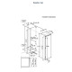 Electrolux ERD6DE18S1 Beépíthető egyajtós hűtőszekrény