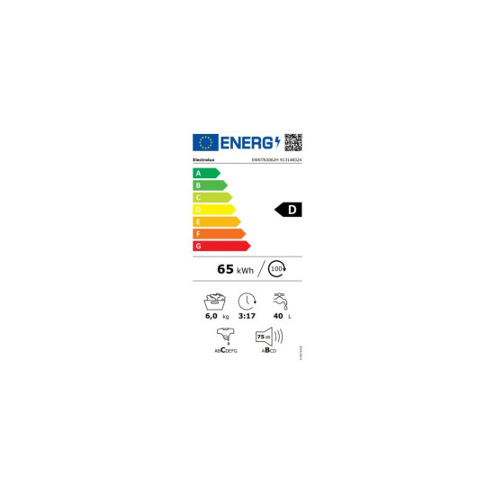 Electrolux EW6TN3062H Felültöltős mosógép