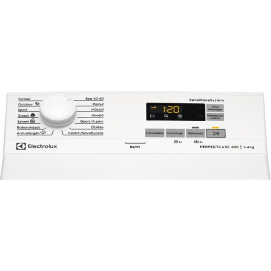 Electrolux EW6TN5261FH Felültöltős mosógép