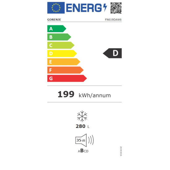 Gorenje FN619DAW6 Fagyasztószekrény