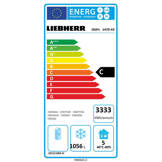 Liebherr GGPV1470 Ipari fagyasztószekrény