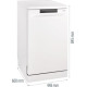 Gorenje GS520E15W 9-10 terítékes mosogatógép