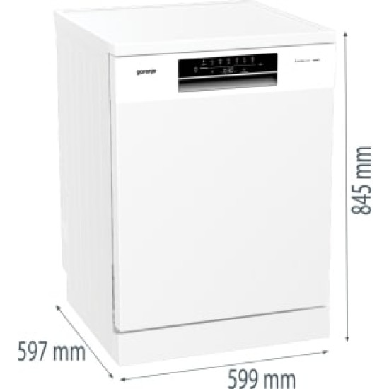 Gorenje GS642E90W 12-16 terítékes mosogatógép