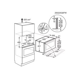 Electrolux KBW6X Beépíthető borhűtő