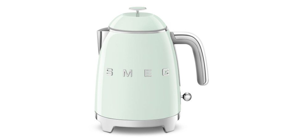 SMEG SMEG MINI VÍZFORRALÓ, retro, pasztel zöld KLF05PGEU Vízforraló