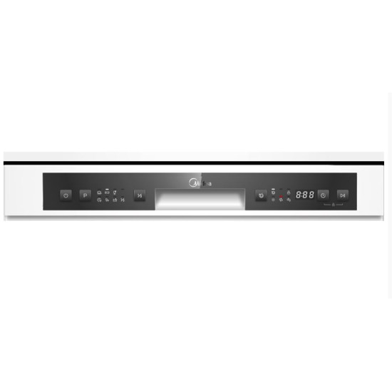 Midea MFD60S120WHR 12-16 terítékes mosogatógép