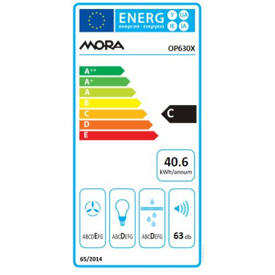 Mora Mora OP630X Hagyományos páraelszívó