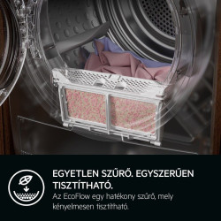 AEG TR9396CE Hőszivattyús szárítógép