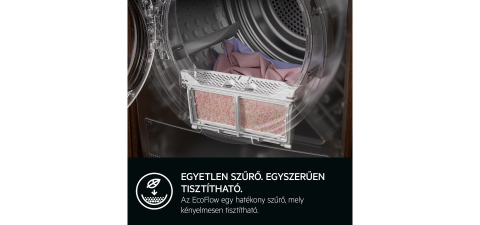 AEG TR9396CE Hőszivattyús szárítógép AEG TR9396CE Hőszivattyús szárítógép