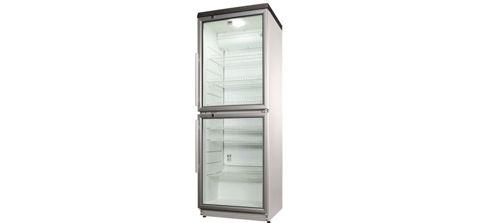 Beko ADN2301BP Ipari üvegajtós hűtőszekrény