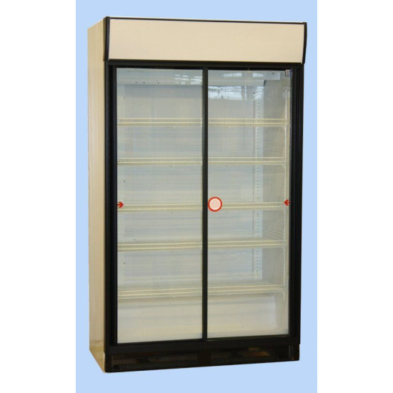 Coldmatic CG10G Ipari üvegajtós hűtőszekrény