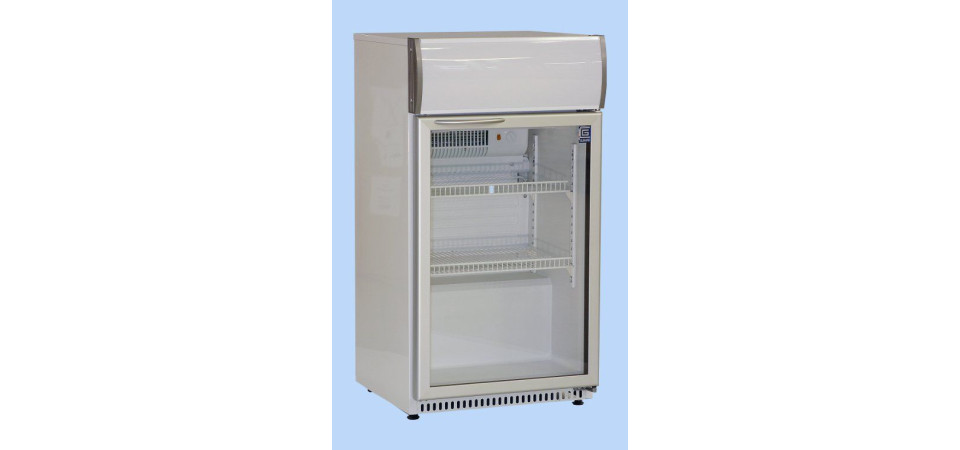 Coldmatic CG85GVLB Ipari üvegajtós hűtőszekrény