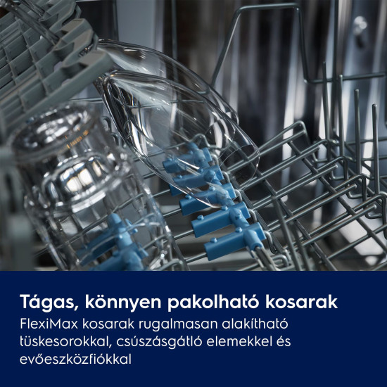 Electrolux E72LA200S Beépíthető 12-15 terítékes mosogatógép