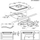 Electrolux EIS62453IT Beépíthető indukciós főzőlap