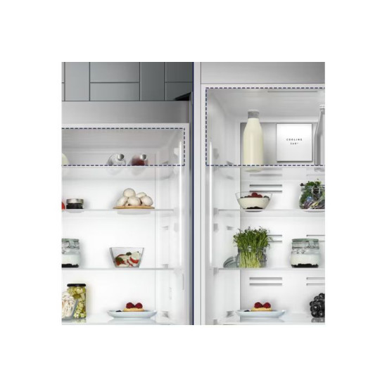 Electrolux ENA7CE19S Beépíthető fagyasztórekeszes hűtőszekrény