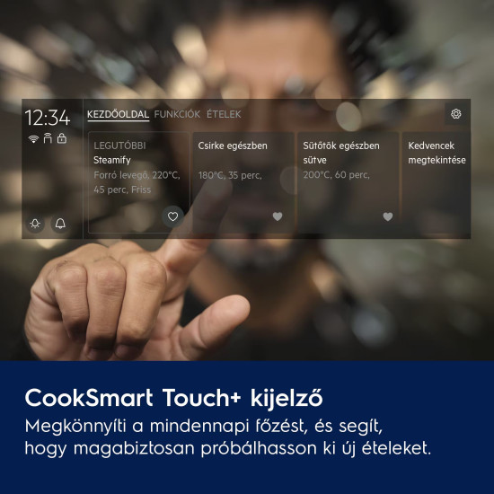 Electrolux EOA9S3SH Beépíthető gőzsütő