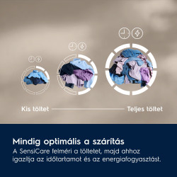 Electrolux EW6D18BE Hőszivattyús szárítógép