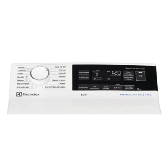 Electrolux EW6TN3062H Felültöltős mosógép
