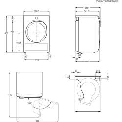 Electrolux EW7D394UE Hőszivattyús szárítógép