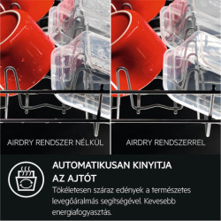 AEG FEE53610ZM Beépíthető 12-15 terítékes mosogatógép