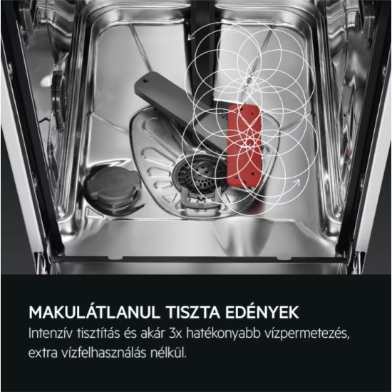 AEG FEE84706PM Beépíthető 12-15 terítékes mosogatógép