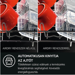 AEG FSE72537P Beépíthető 9-10 terítékes mosogatógép