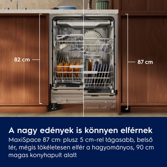 Electrolux KL97X500P Beépíthető 12-15 terítékes mosogatógép