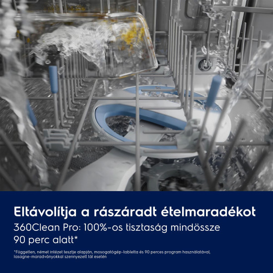 Electrolux KL97X500P Beépíthető 12-15 terítékes mosogatógép
