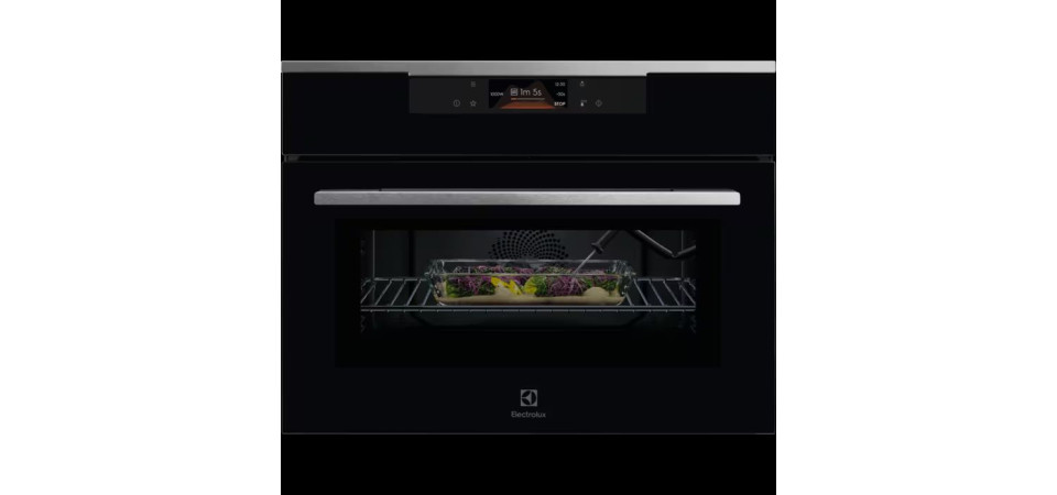 Electrolux KVLBE09X Beépíthető kompakt sütő és mikró