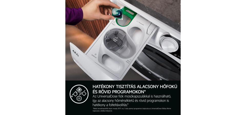 AEG LFR85166SOE Elöltöltős mosógép