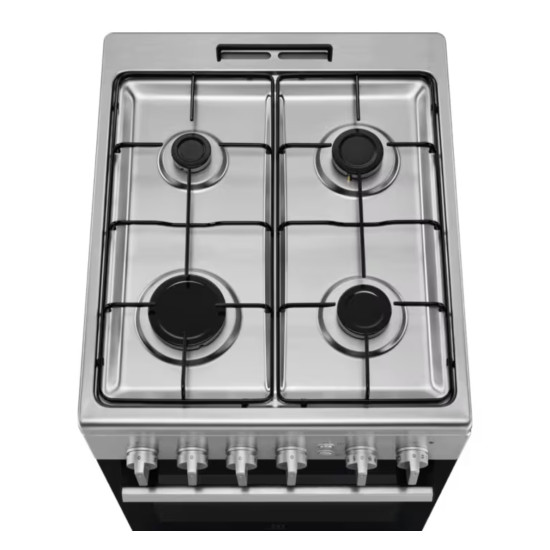 Electrolux LKG504011X Gáz tűzhely