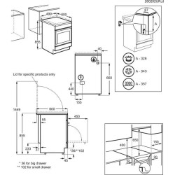 Electrolux LKR64020CX Kerámia tűzhely