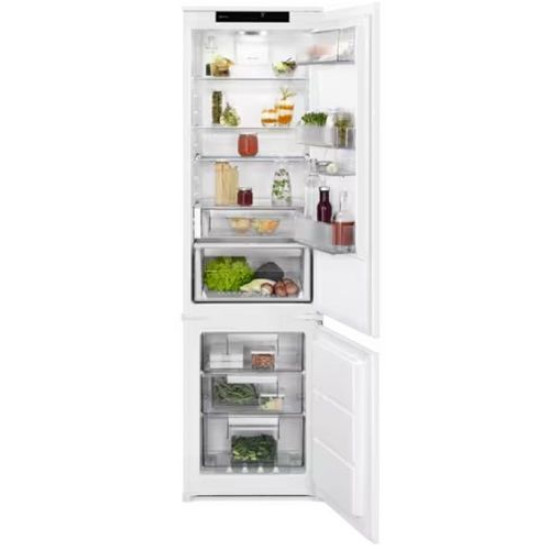 Electrolux LNS9TE19S Beépíthető kombinált alul fagyasztós hűtő