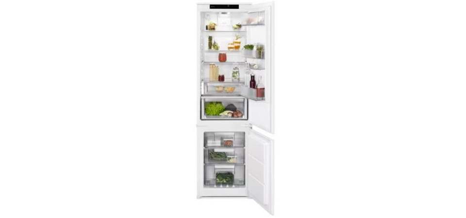 Electrolux LNS9TE19S Beépíthető kombinált alul fagyasztós hűtő Electrolux LNS9TE19S Beépíthető kombinált alul fagyasztós hűtő