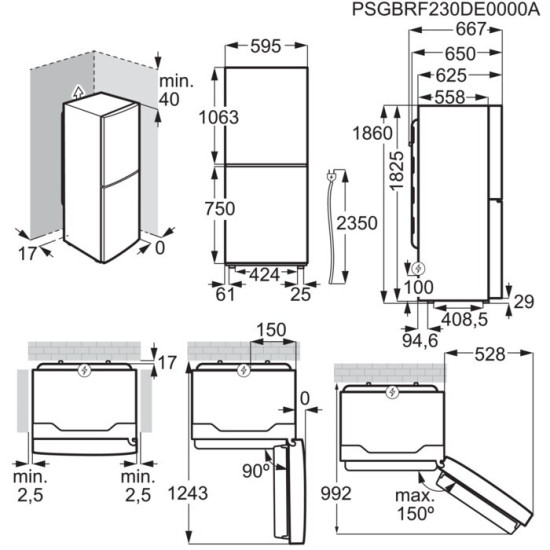 Electrolux LOC8H39WZ Beépíthető gőzsütő