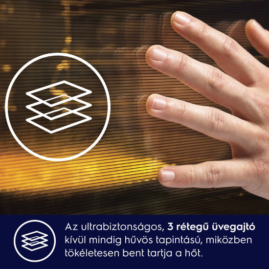 Electrolux LOC9P3XZ Beépíthető gőzsütő