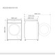 Midea MD200H90BWWHR Hőszivattyús szárítógép