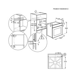 AEG NBR6P531SB Beépíthető gőzsütő