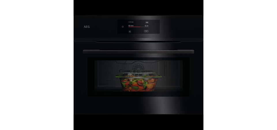 AEG NKM7N721B Beépíthető kompakt sütő és mikró