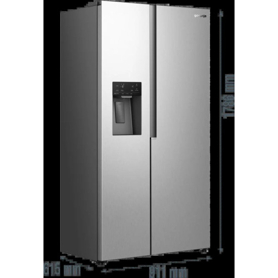 Gorenje NRS917E61X Side by Side hűtőszekrény